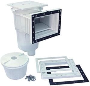 Skimmer Astralpool 17,5 L con Boca Standard y Tapa Cuadrada para Piscinas Liner y Prefabricadas