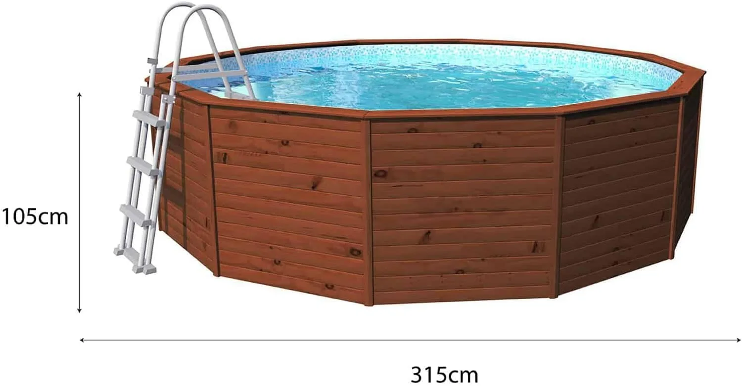 Piscina Madera Panelada K2O - Imagen 2