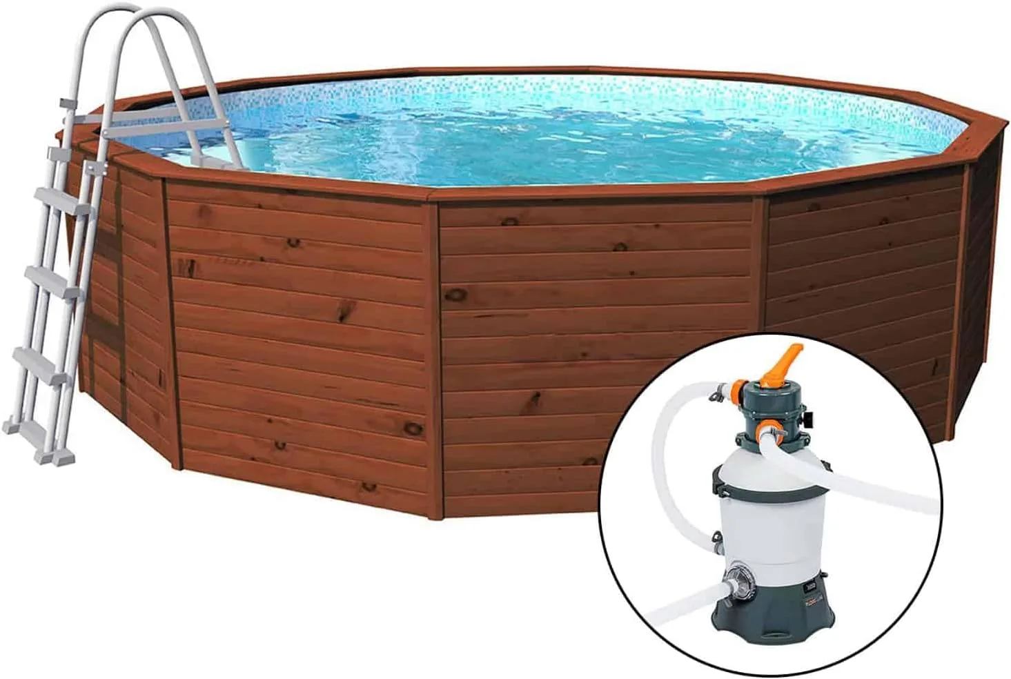 Piscina Madera Panelada K2O - Imagen 3