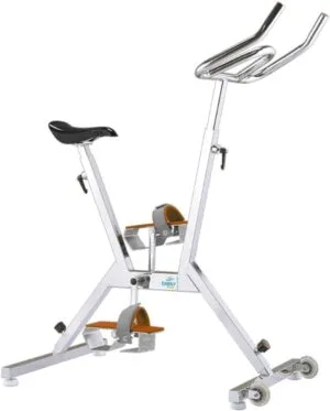 Waterflex Family Bike: Bicicleta Acuática Ergonómica para Piscina, Uso en Agua Termal y Clorada