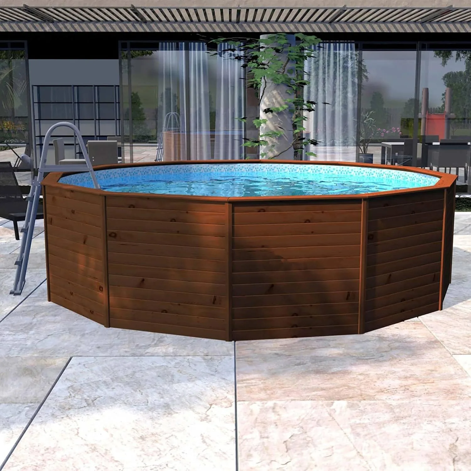 Piscina Madera Panelada K2O - Imagen 4