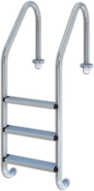 Productos QP Escalera Estándar para Piscina de 3 Peldaños