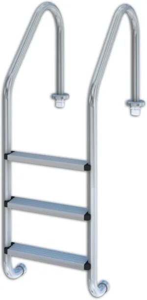 Productos QP Escalera Estándar para Piscina de 3 Peldaños