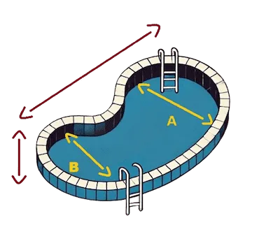 Piscina Irregular