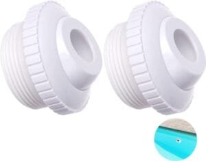 SHANKAM Boquilla para Piscina, 2 Pcs Boquillas de Chorro de Retorno