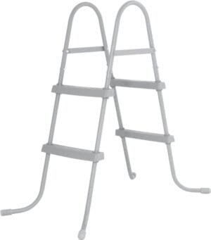 BESTWAY Escalera para Piscinas Desmontables (112x66x116 cm)