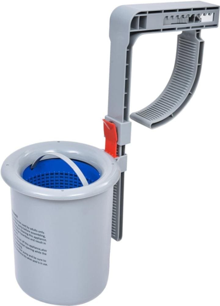 Avenli 290728 Skimmer de Superficie para Piscinas Autoportantes, Gris/Azul