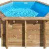 Piscina Redonda de Madera Lili 2 de Gre, 280×107 cm
