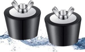 Tapones de Invierno para Piscina MplehDa, 2 Pcs, 1,25 a 1,5 Pulgadas (32-38 mm)