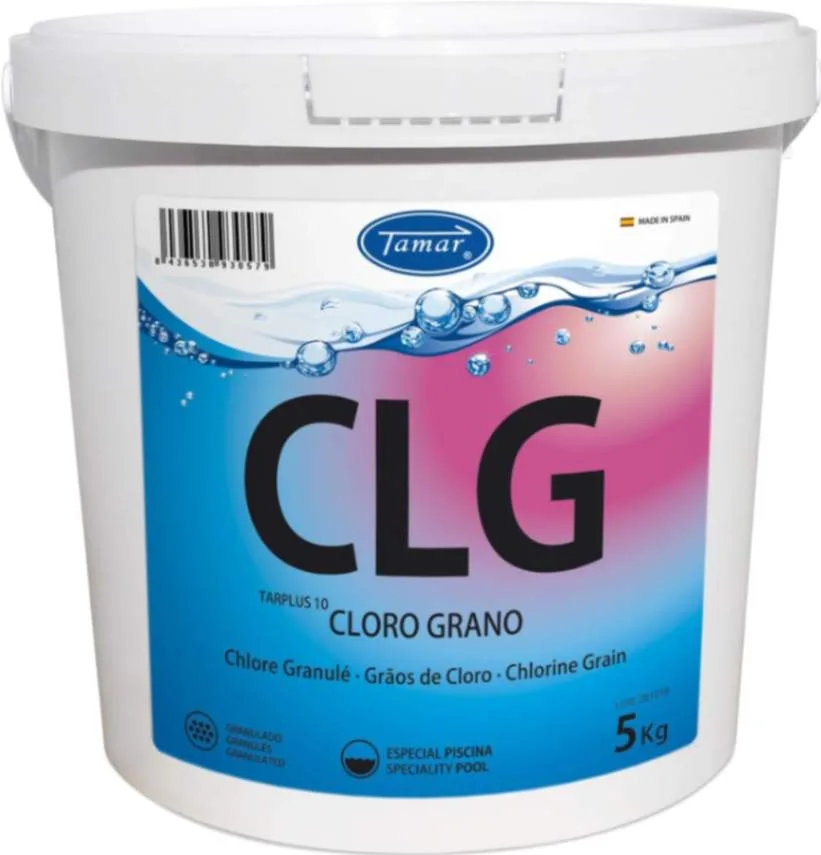 Tamar Cloro Grano de Disolución Lenta
