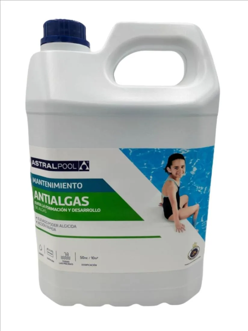 RASMACOR | ASTRALPOOL 11417 FLUIDRA | Antialgas 5 Litros
