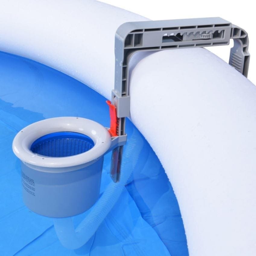 Avenli 290728 Skimmer de Superficie para Piscinas Autoportantes, Gris/Azul - Imagen 2