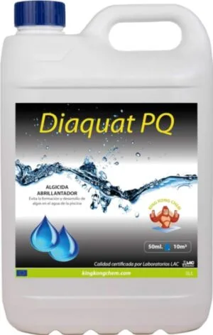 Algicida Polivalente Piscinas DIAQUAT PQ Triple Acción 5 L