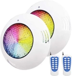 Lote de 2 Focos LED para Piscina LED ATOMANT 45W RGB IP68