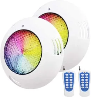 Lote de 2 Focos LED para Piscina LED ATOMANT 45W RGB IP68