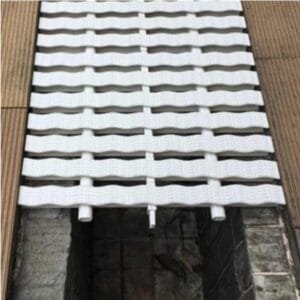 Rejilla de Plástico Ondulado para Rebosadero y Canalón - XPLKQXE