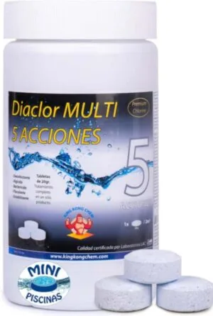 Cloro Diaclor 5 Acciones Especial Mini Piscinas