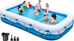 Piscina Hinchable Grande Cinlinso
