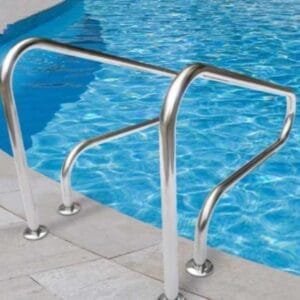 Pasamanos de Piscina Lxning para Entrada de Piscina Enterrada