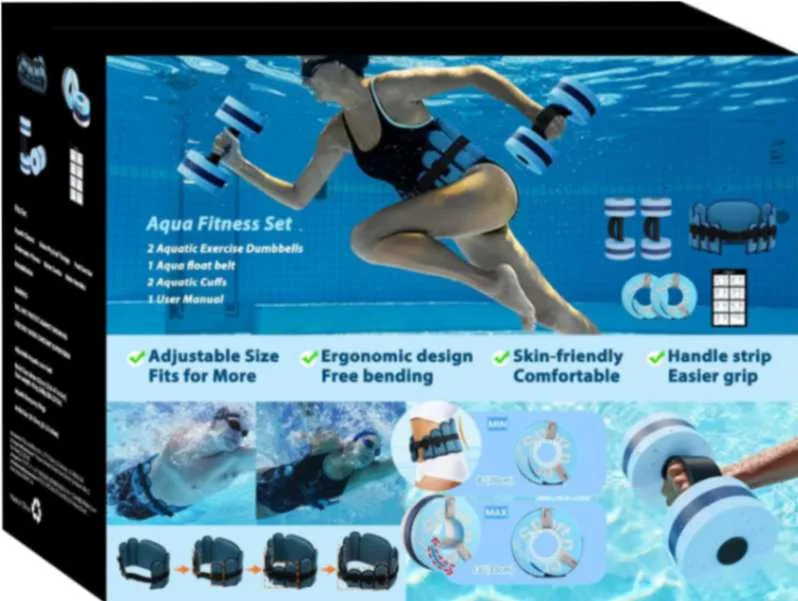 Sportneer Equipo de Entrenamiento Acuático para Aeróbicos