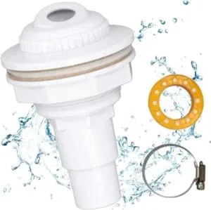 Boquilla de Entrada y Retorno para Piscinas Desmontables de Pared de Acero: Optimización Técnica