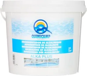 QUIMICAMP Alka Plus - Incrementador de Alcalinidad y Anti-cal para Piscina - 6 kg