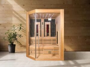 Sanotechnik Cabina de Infrarrojos Kiruna para Sauna de Infrarrojos