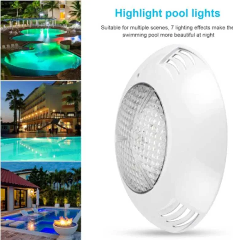 Kingwei Foco LED para Piscina 38W RGBW PAR56 con Control Remoto - Imagen 2