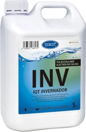 Tamar Invernador Poliester/Liner Electrólisis Salina Piscinas, 5 Litros
