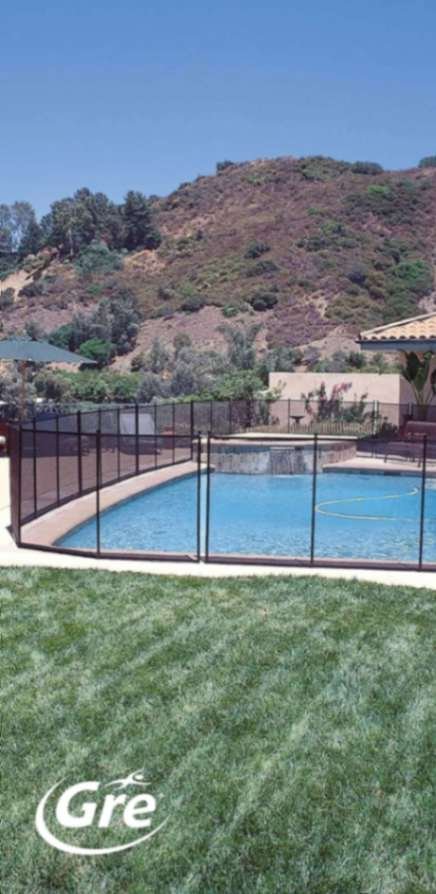 Valla de Seguridad para Piscina Gre SF133, 1.33 m de Altura