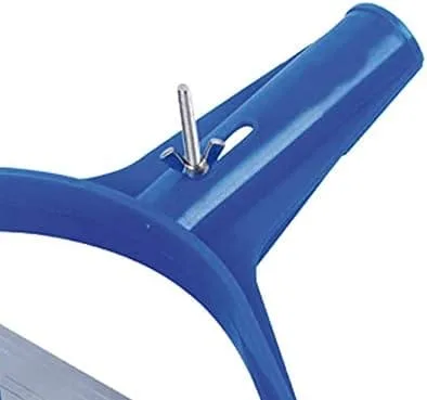 Carro Limpiafondos Inoxidable con Cepillo de Arrastre para Piscinas - Imagen 2