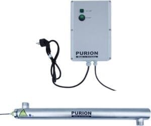 PURION 2501 - Sistema de Desinfección UV-C en Acero Inoxidable para Piscinas de Hasta 60 m³