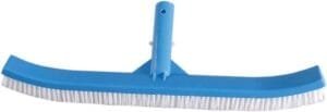 Cepillo Curvo para Piscina SIQUA con Fijación de Clip