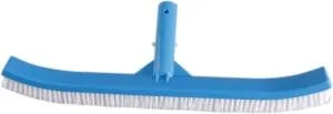 Cepillo Curvo para Piscina SIQUA con Fijación de Clip