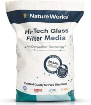 Arena de Vidrio Filtrante Nature Works 10 kg
