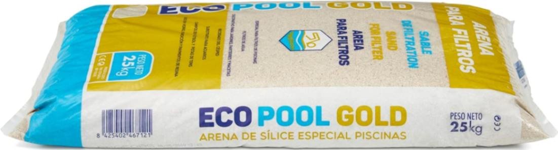 Eco Pool Gold Arena de Sílice Premium - Imagen 2