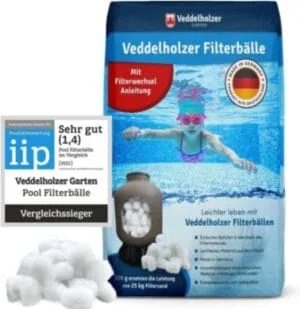 Bolas de Filtro de Piscina Veddelholzer