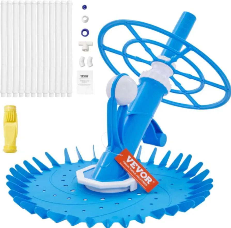 VEVOR Aspirador Automático para Piscinas con Sistema de Succión