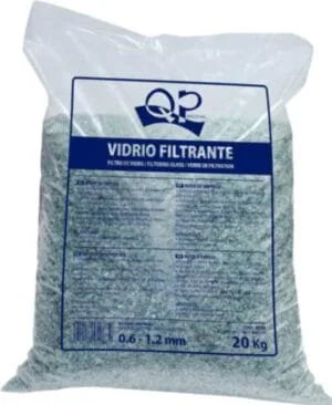 Arena de Filtro de Vidrio QP 20 kg
