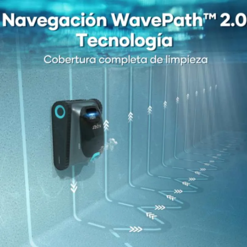 Robot Limpiador de Piscinas y Paredes AIPER Scuba S1 con Navegación Inteligente 2.0 - Imagen 2