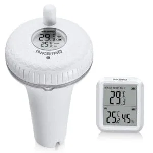 Termómetro Digital Inkbird IBS-P02R con Transmisor Inalámbrico para Piscinas y Spas
