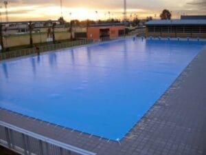 Cobertor de Invierno INTERNATIONAL COVER POOL 6 x 3 m - Protección UV, Seguridad y Durabilidad en PVC