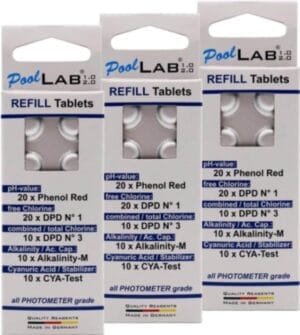 Recarga de Tabletas MediMuc para Fotómetros – Análisis Completo de Agua (210 Unidades)