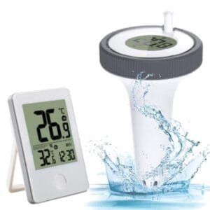 Termómetro Digital Inalámbrico RUNQIN para Piscinas, Spas y Acuarios