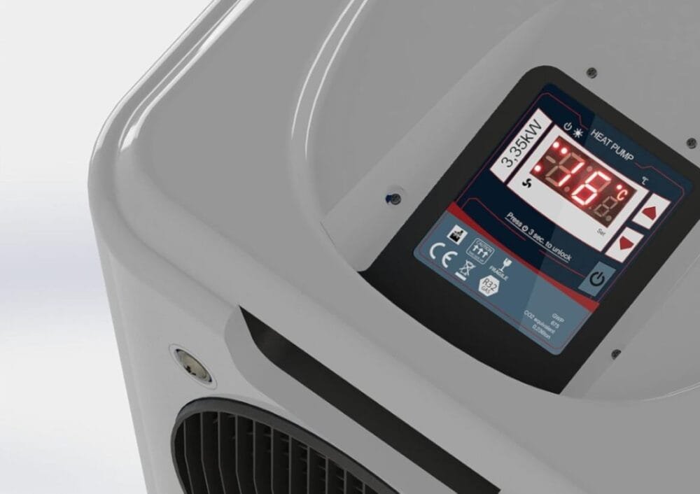 Bestway Hot Water – Bomba de Calor para Piscinas Desmontables de hasta 20 m³ (3,50 kW) - Imagen 2