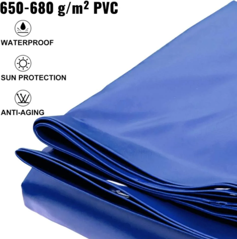 Lona Solar VEVOR para Piscinas Rectangulares 4 x 8 m - Protección, Aislamiento y Seguridad Todo el Año