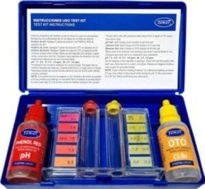 TAMAR Test Kit de Gotas – Medición de pH y Cloro/Bromo para Piscinas