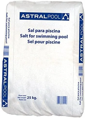 Sal para Piscinas AstralPool 25 kg - Limpieza y Desinfección Eficiente