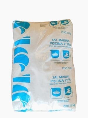 Sal Marina Mugar 25 kg - Alta Pureza para Piscinas con Cloración Salina