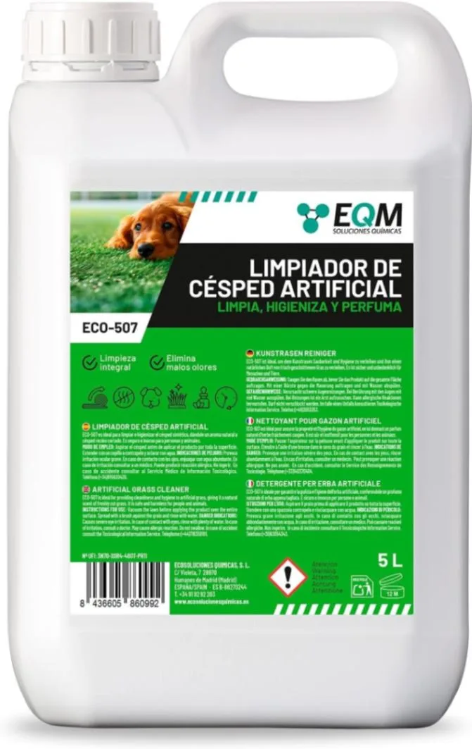 EQM ECO-507 Limpiador e Higienizante de Césped Artificial - 5L